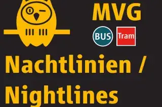 Logo: MVG Nachtlinien Eule