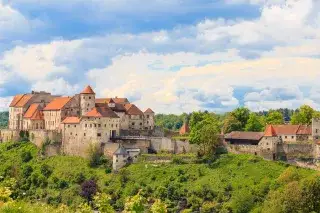 Burg Burghausen im Landkreis Altötting