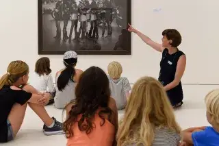 Kinderführung durch die Kunsthalle München Kinderführung durch die Kunsthalle München