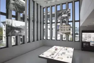 Besondere Architektur im NS-Dokumentationszentrum Besondere Architektur im NS-Dokumentationszentrum