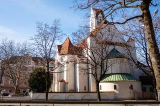 Die Erlöserkirche in Schwabing Die Erlöserkirche in Schwabing
