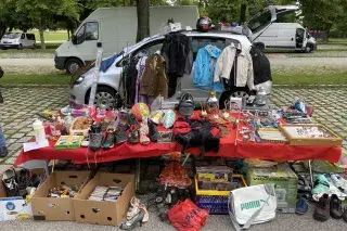 Flohmarkt im Olympiapark