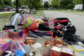 Flohmarkt im Olympiapark