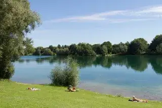 Grillen am Lerchenauer See