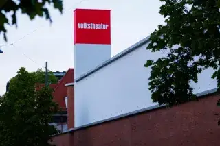 Das Volkstheater in München. Das Volkstheater in München.