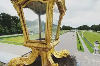 Der Nymphenburger Schlosspark.