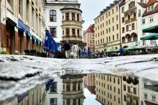Am Platzl in München. Am Platzl in München.
