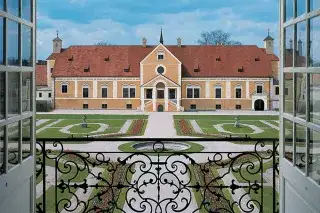 20210701_Schlösser_Schleißheim_ES Blick auf das Alte Schloss Schleißheim
