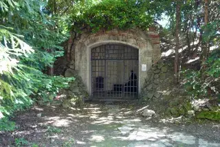 Das Heine Denkmal im Dichtergarten