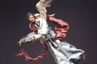 Ein Engel aus der Krippensammlung des Bayerischen Nationalmuseums Ein Engel aus der Krippensammlung des Bayerischen Nationalmuseums
