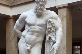 20210625_Museum_für_Abgüsse_Klassischer_Bildwerke_ES Herakles im Museum für Abgüsse Klassischer Bildwerke