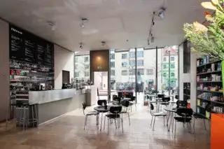 Das Café Exponat im Jüdischen Museum Das Café Exponat im Jüdischen Museum