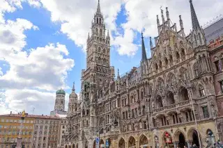Das Zentrum von München: Der Marienplatz Das Zentrum von München: Der Marienplatz