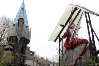 Der Abenteuerspielplatz Maulwurfshausen in Neuperlach