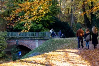 Ein herbstlicher Spaziergang durch die Maximiliansanlagen