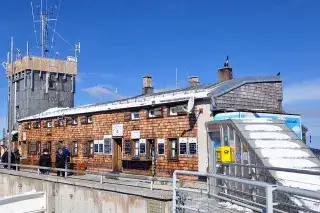 Das Münchner Haus auf der Zugspitze