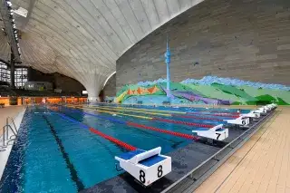 20201221_Sauna-Events_Guide In der Olympia-Schwimmhalle könnt ihr bei olympischem Flair eure Bahnen durch das Wasser ziehen