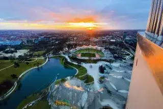 Aussicht vom Olympiaturm Aussicht vom Olympiaturm
