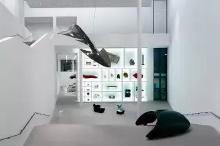 Eingangstreppe zum Designmuseum "Die Neue Sammlung" Eingangstreppe zum Designmuseum "Die Neue Sammlung"