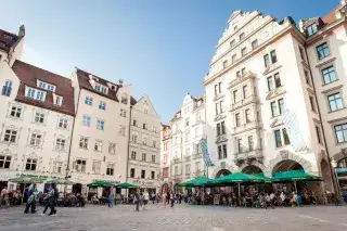 Das Platzl im Herzen der Altstadt