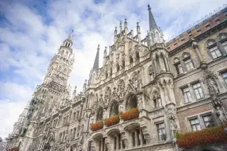 Das Neue Rathaus am Marienplatz