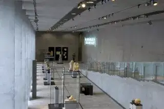 Blick auf den Ausstellungsraum des Staatlichen Museums Ägyptischer Kunst Blick auf den Ausstellungsraum des Staatlichen Museums Ägyptischer Kunst