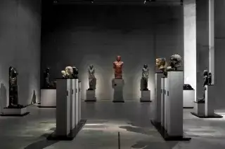 Ausstellungsraum im Staatlichen Museum Ägyptischer Kunst