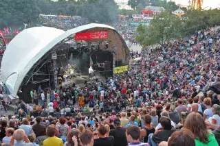 Das Theatron im Olympiapark