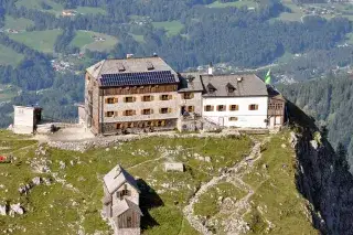 Das Watzmannhaus von oben