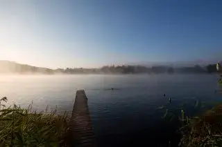 Morgengrauen am Weßlinger See