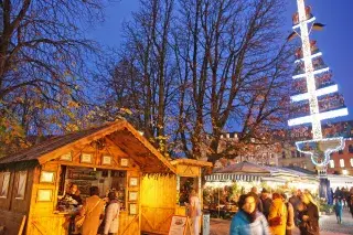Winterzauber am Viktualienmarkt