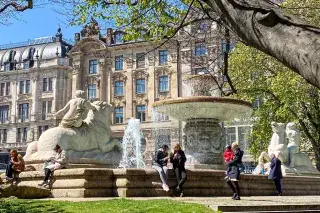 Wittelsbacher Brunnen am Lenbachplatz