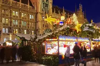 Münchner Christkindlmarkt Marienplatz