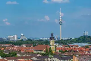 Neuhausen vom Turm der Schwesternschaft