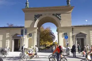 Der Hofgarten im Herbst