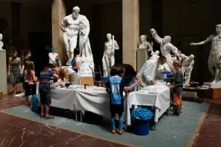 Kinderprogramm im Abgussmuseum Kinderprogramm im Abgussmuseum