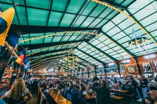 Oktoberfest beer tents 