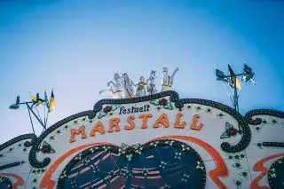 Oktoberfest beer tents 