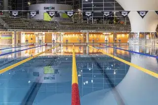 Olympia-Schwimmhalle in München Olympia-Schwimmhalle in München