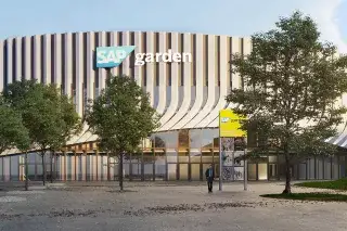 Eine Visualisierung vom neuen SAP Garden So soll der SAP Garden aussehen