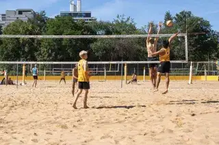 Finale im Beachvolleyball