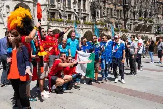 Fans bei der UEFA EURO 2020