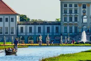 Gondel auf dem Nymphenburger Schlosskanal