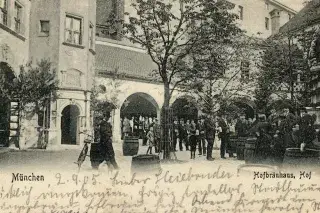 Hofbräuhaus historisch Hofbräuhaus historisch
