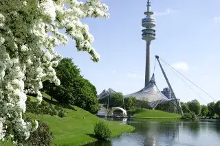 Frühling im Olympiapark