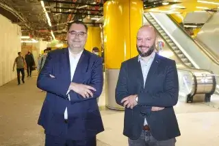 MVG-Geschäftsführer Ingo Wortmann (li.) und Projektleiter Andreas Schmid MVG-Geschäftsführer Ingo Wortmann (li.) und Projektleiter Andreas Schmid