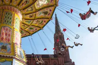 Kettenflieger auf der Auer Dult Kettenflieger auf der Auer Dult