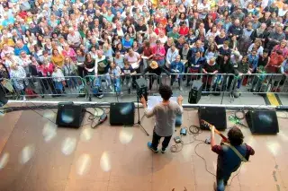 GoSingChoir beim Stadtgründungsfest