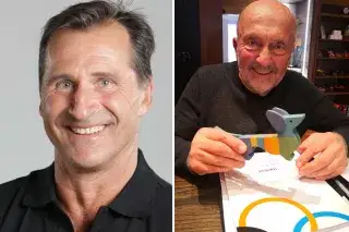 Lars Riedel und Klaus Wolfermann Lars Riedel und Klaus Wolfermann