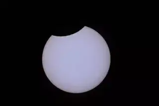 Partielle Sonnenfinsternis